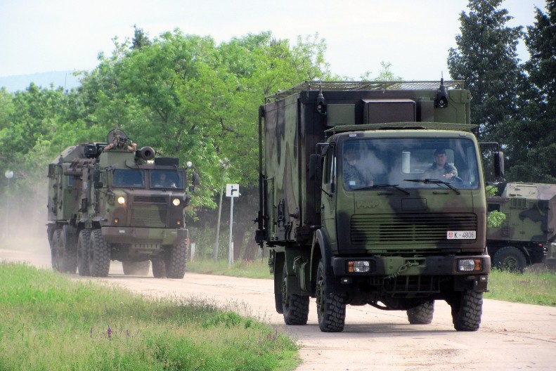 VOJSKA SRBIJE U POKRETU! Kontingent krenuo na zadatak!
