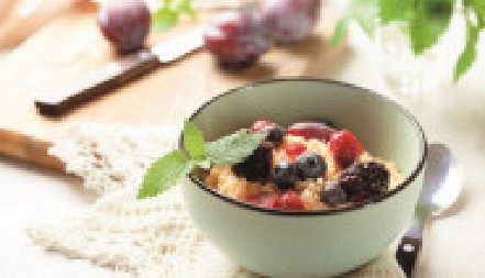 ZDRAVA KAŠA SA KUS KUSOM Savršena za doručak ili užinu, a daće vam energiju za ceo dan