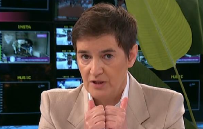 "FIZIČKI LINČUJU SVAKOGA KO NE MISLI KAO ONI" Brnabić oštro o blokaderima: Svoju borbu su sveli na puko nasilje