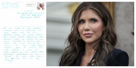 MINISTARKA ZA UNUTRAŠNJU BEZBEDNOST: "MIGRANT POSLAO PISMO U KOJEM PRETI DA ĆE UBITI TRAMPA!" Istražitelji: Nameštaljka! (FOTO)