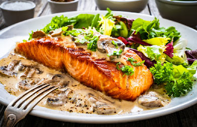 LOSOS U KREMASTOM SOSU OD PEČURAKA Posno jelo u savršenom spoju ukusa, svaki zalogaj je raj za nepca