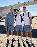 NE MOŽE MUVA DA PROLETI "Orlovi" sleteli u Tiranu, pod budnim okom specijalaca sa dugim cevima (VIDEO)