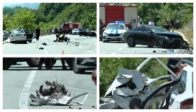 JEZIVE SLIKE TEŠKE NESREĆE U CRNOJ GORI Dvoje Srba poginulo, više njih povređeno (FOTO)