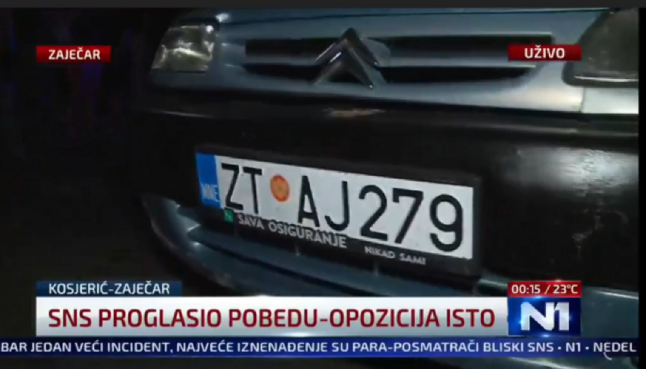 Ko stoji iza auta iz Zete i zašto je bio u Zaječaru?