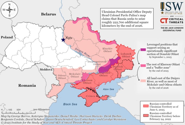 TRESU SE SVI NA ZAPADU! Objavljena mapa ruskih planova, idu do kapija Kijeva!
