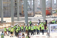 ZAVIRITE I VI U GRADILIŠTE Delegatima prikazan tok radova na budućem Ekspo 2027 u Beogradu