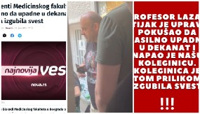 BLOKADERI OBJAVILI SNIMAK "STRAVIČNOG NAPADA" Profesor pitao studentkinju šta je plenum, ona se onesvestila?! KOGA BRE LAŽETE VIŠE! (VIDEO)