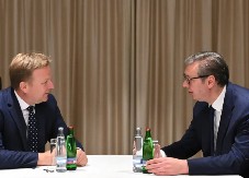 VUČIĆ U PRAGU SA SORENSENOM Sadržajan i konstruktivan razgovor o nastavku dijaloga pod okriljem EU