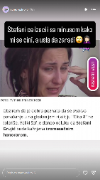 "STEFANI ĆE IZAĆI SA MINUSOM, A UŠLA JE DA ZARADI" Rijaliti učesnica kažnjena tromesečnim honorarom!