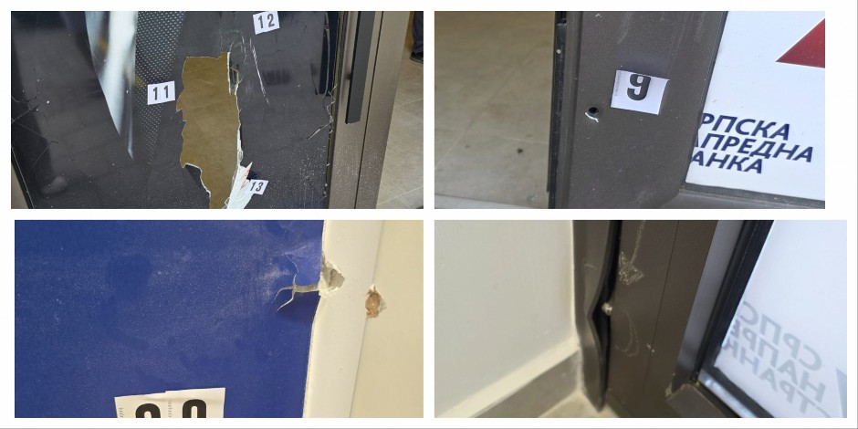 DOBRO JE DA NIKO NIJE STRADAO! Pogledajte kako nakon pucnjave izgledaju prostorije SNS u Vrnjačkoj Banji (FOTO/VIDEO)