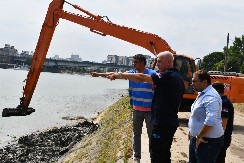 RADOVI TEKU PREDVIĐENOM DINAMIKOM: 20 dana od početka sanacije i uređenja leve obale reke Save (FOTO)