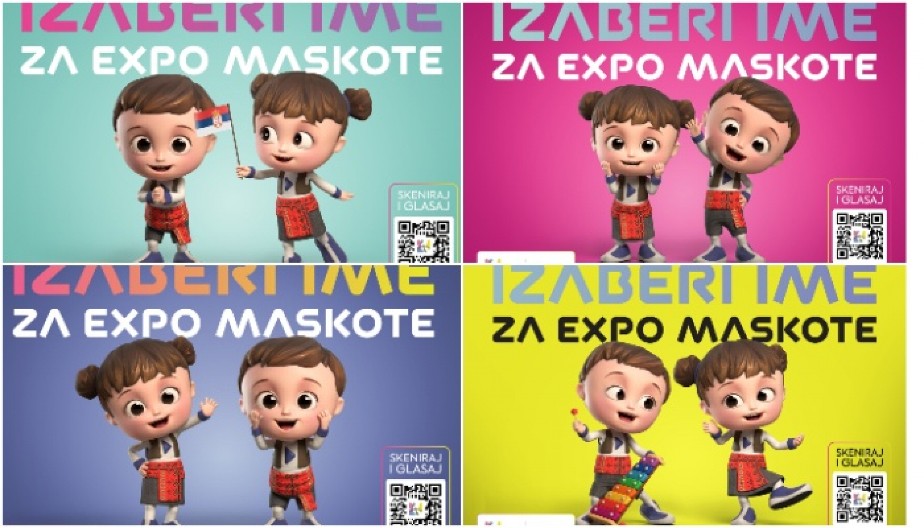 Poznati prvi favoriti među imenima za maskote Expo 2027 Beograd