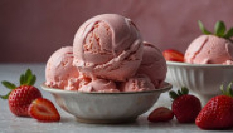 DOMAĆI SLADOLED OD JAGODA Treba vam samo 3 sastojka, a po ukusu mu nema ravnog
