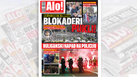 BLOKADERI PUKLI Dva lica Srbije na Vidovdan