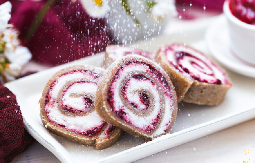 KOKOS MALINA ROLAT Posan, nema brašna ni paljenja šporeta, a nikad boljeg ukusa