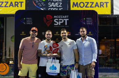 SRPSKA PADEL SCENA DOBILA NOVE ŠAMPIONE Završen treći turnir u okviru "Mozzart Serbian Padel Tour-a": Ovo su pobednici