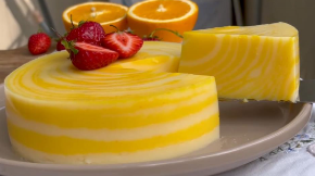 ZEBRA TORTA SA POMORANDŽOM Letnja poslastica koja mami izgledom i ukusom, sve dijete će pasti u zaborav