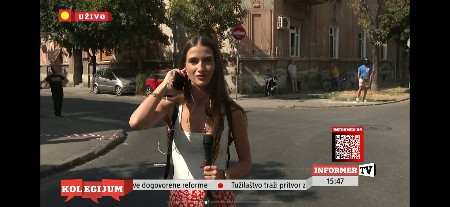 BRUTALNI FAŠIZAM BLOKADERA! Novinarka Informera, Anja Vesović, žrtva monstruoznih uvreda u Zemunu (VIDEO)