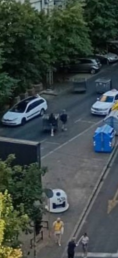 EVO ZAŠTO JE PRIVEDEN PROFESOR LATINSKOG: Gurao tri kontejnera i pravio haos na Savskom vencu (FOTO)