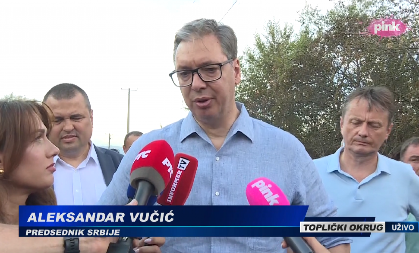 VUČIĆ OBIŠAO SELA KOJE SU "PROGUTALI" JEZIVI POŽARI: "Nemoj da plačeš, država će sve da nadoknadi"
