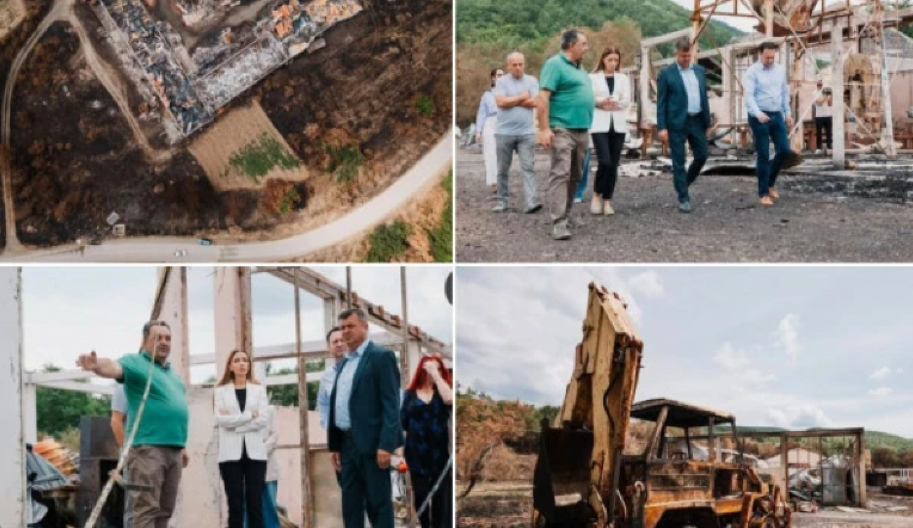 MINISTARKA MESAROVIĆ OBIŠLA KURŠUMLIJSKA SELA KOJA SU ZAHVATILI POŽARI Evo na koji način će država i ministarstvo pomoći