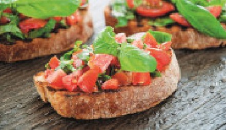 BRUSKETI Hrskavi zalogajčići savršeni za lepo druženje sa prijateljima, duh Italije u svakom zalogaju