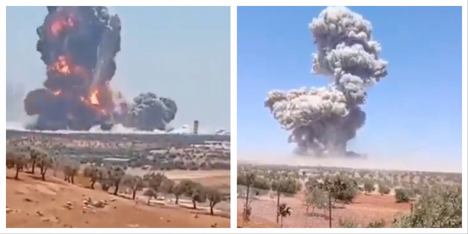 SNAŽNA EKSPLOZIJA U SELU, IMA ŽRTAVA! Desetine povređenih, objavljeni zastrašujući snimci iz Sirije (VIDEO)