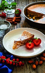 HRSKAVA SANTJAGO TORTA Španska poslastica sa bademima koja se topi u ustima