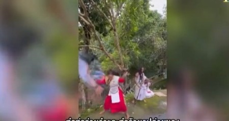 KLETVE I RITUALNO SPALJIVANJE! Kako su šamani „napali“ tajlandskog komandanta! (VIDEO)