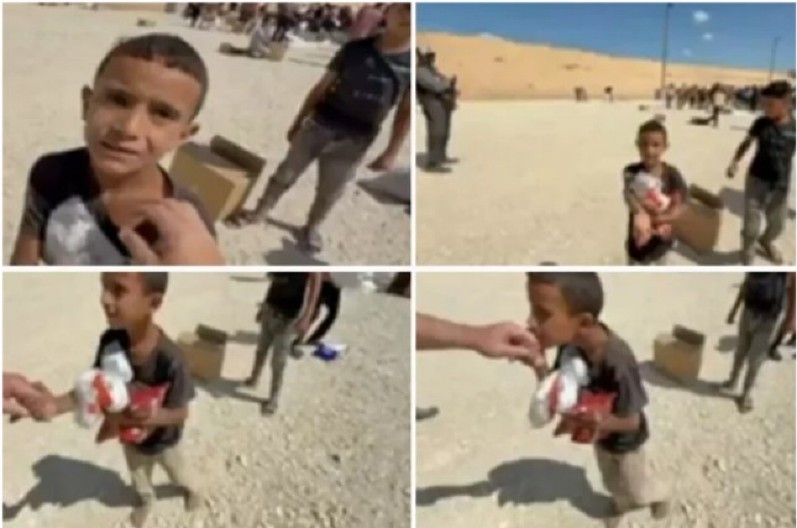 OVAJ DEČAK JE PREŠAO 6 KILOMETARA DA DOĐE DO HRANE! Poljubio ruku plaćeniku, nakon toga su ga ubili