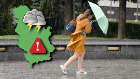 SRBIJU ČEKAJU PLJUSKOVI, GRAD I OLUJNI VETAR Nevreme se očekuje od ovog datuma, a evo kakve će biti vrućine do kraja avgusta