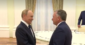 PUTIN SA VITKOFOM Amerikanac u Kremlju sa predsednikom Rusije