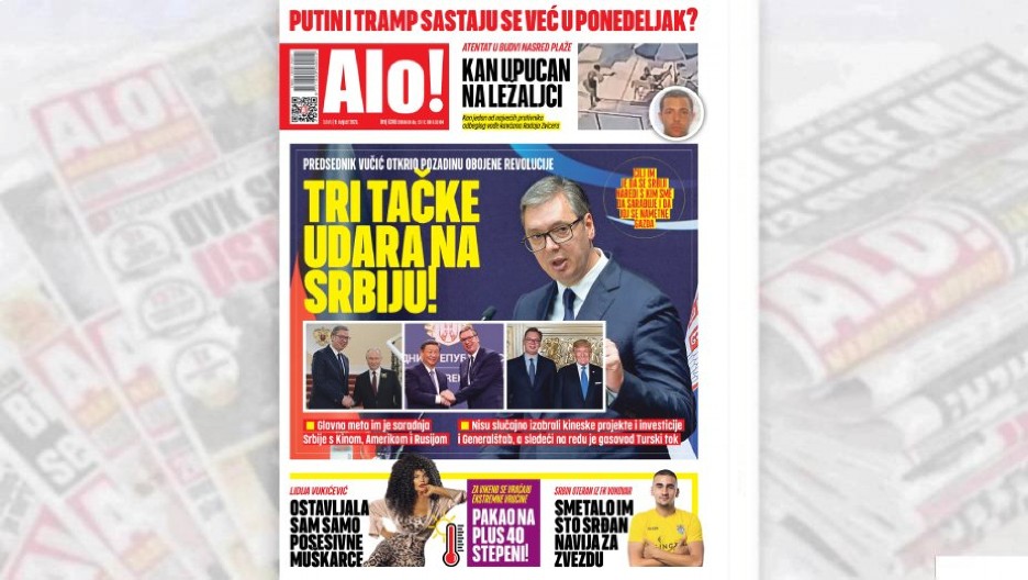 TRI TAČKE UDARA NA SRBIJU! Predsednik Vučić otkrio pozadinu obojene revolucije