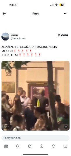 BLOKADERI POZIVAJU NA SMRT ČLANOVA SNS: "Udri bagru, nema milosti!“ (FOTO)