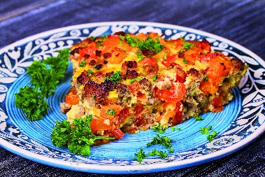 LETNJA MUSAKA SA PAPRIKAMA Savršen vikend ručak, pola pleha nestane dok trepnete