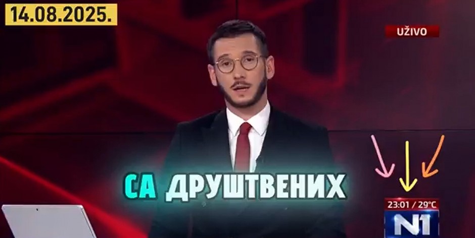 LAŽ KAO ORUŽJE MANIPULACIJE N1 ceo dan vodila kampanju sa snimkom, pa sami priznali da je iz 2020. godine!