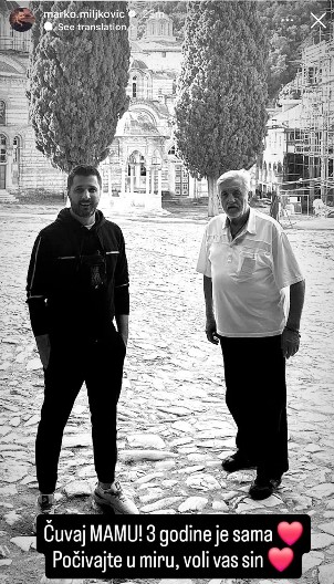DOBRIVOJE SAMO JEDNOM JAVNO PRIČAO O SINU Evo u kakvim je odnosima bio Marko Miljković sa pokojnim ocem