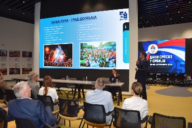 DANI SRPSKE U SRBIJI: Turistička ponuda i privredni ambijent Banjaluke predstavljeni u Ekspo 2027 Plejgraundu