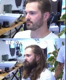 IZGLEDAO JE KAO PEĆINSKI ČOVEK A onda je ušao u salon, sad niko ne veruje kakav frajer se krio iza zapuštenog izgleda