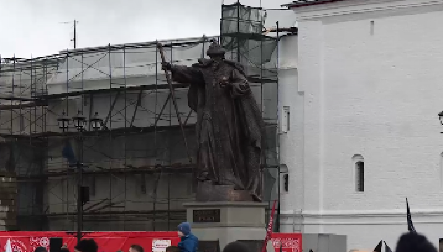 VISOK DEVET METARA U Vologdi otkriven spomenik caru Ivanu Groznom