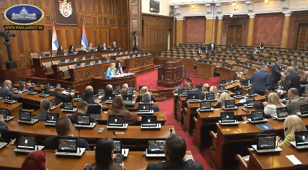 JOVANOV RAZVALIO OPOZICIJU U SKUPŠTINI: "Danas brane zgradu Generalštaba kao simbol otpora NATO-u, a šta su radili generalu Pavkoviću?