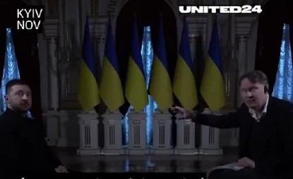 RUSKI UDAR PREKINUO INTERVJU ZELENSKOG: Usred razgovora nestala struja – „Vidite? Takav je život“ (VIDEO)