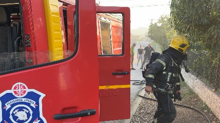 ZAPALILA SE SUŠARA ZA MESO Požar u Čačku