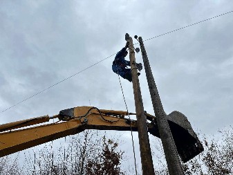 POD TEŽINOM SNEGA PALO STABLO VISOKO PREKO 30 METARA Radnici Elektrodistibucije hitno sanirali kvar na elektromreži
