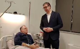 VUČIĆ POSETIO DODIKA PRED OPERACIJU Prvi snimak predsednika Republike Srpske u bolnici (FOTO)