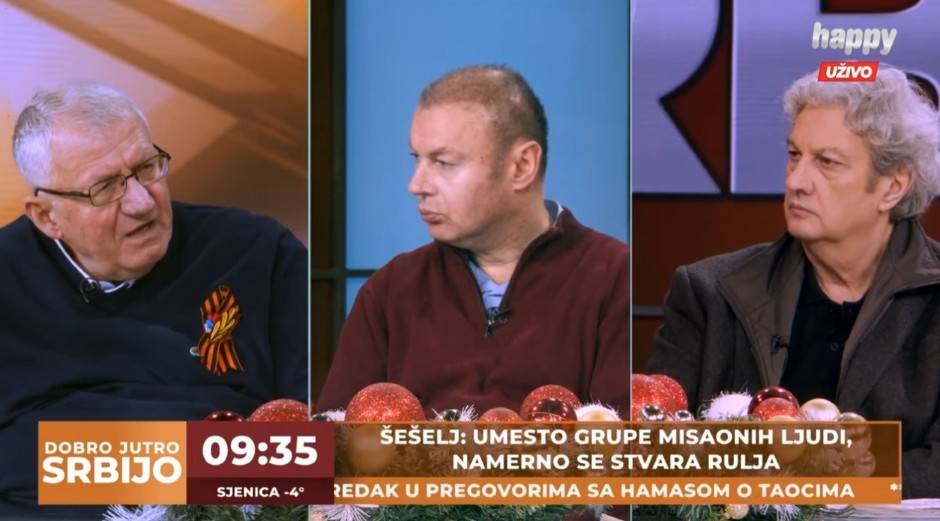 ŠEŠELJ UPOZORAVA NA PAKLENI SCENARIO "Njima je namera da ga ubiju"