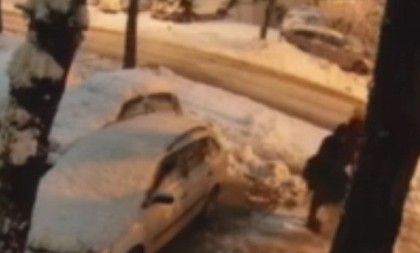 UZNEMIRUJUĆ SNIMAK IZ BANJALUKE: Drvo pada na prolaznika, drugi za dlaku izbegao nesreću (VIDEO)