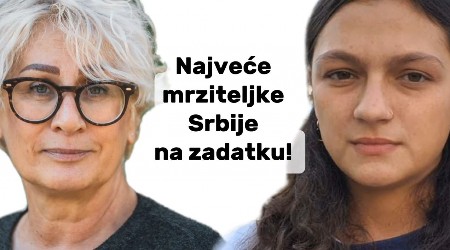 MRZITELJKE SRBA NA ISTOM ZADATKU Aida Ćorović i Mila Pajić sa sarajevskim glasiom u kampanji rušenja Vučića (VIDEO)