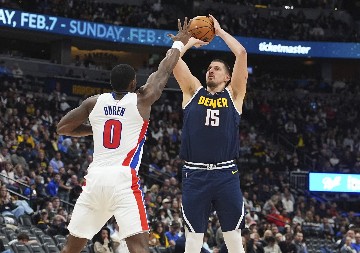 JOKIĆ RAZMONTIRAO DETROIT Džokerovih 37 poena za prekid crne serije Denvera