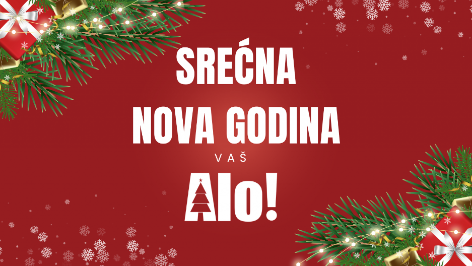 SREĆNA VAM NOVA 2025. GODINA Alo! svim čitaocima želi puno zdravlja, ljubavi i uspeha